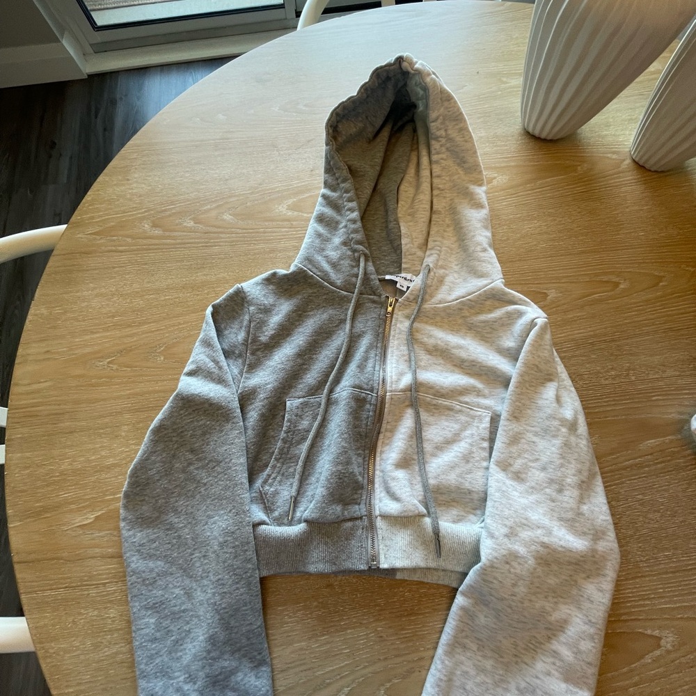 Cropped hoodie